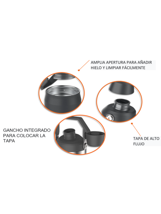 Termo Stanley Iceflow Fast Flow Lid 36 oz (1 litro)